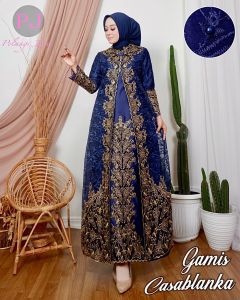 ADHIL COLLECTION//Gamis Karisma//MODEL BAJU GAMIS BRUKAT KONDANGAN TERBARU TERLARIS TAMPAK MEWAH ELEGAN BAHAN JATUH ADEM VIRAL KEKINIAN