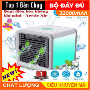 Quạt Điều Hòa Mini - Máy Điều Hoà Hơi Nước Siêu MátQuạt tạo ẩm làm mát không khí