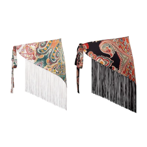 Elegant Fringe Scarf Multi Functional Beach Wrap Lightweight Quick Dry Fabric For Vacation Supplies