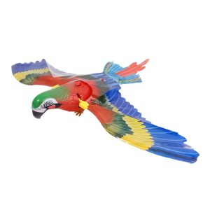 Babymommy👶Hanging Flying Parrot Toy Simulation Bird Toys Electric Toy Children Kids Mainan Helang Terbang Elektronik 仿真鹦鹉