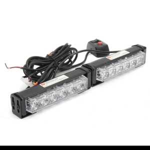 Strobo Grill 220 HPL Led Federal Signal Patwal Emergency strobo - BIRU BIRU