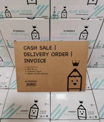 (Bundle of 10 books) Kingdex Cash Sale/ DO/ Invoice Book C3111-2