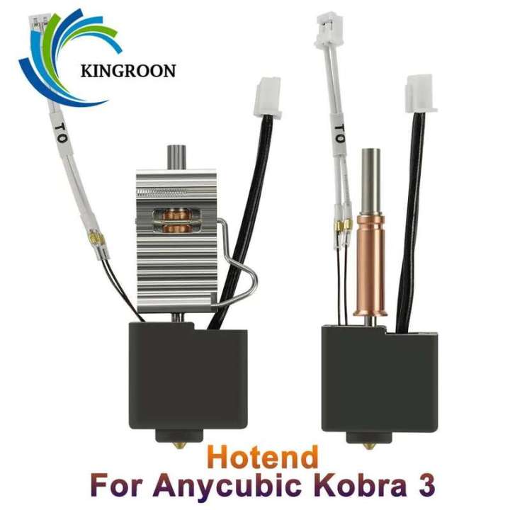 DE- Hotend Kit for Anycubic Kobra 3/3Combo 3D Drucker Zubehör 0.4mm Nozzle Parts