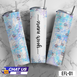 Transfer it Personalized name 600 ml Sparkiling Stainless Tumbler w/ Straw Gift giveaway Souvenir