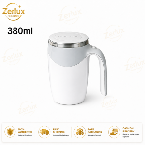 Rechargeable Self Stirring Mug Coffee Cup Stainless Steel Automatic Mixing Mug Automatic Magnetic Stirring Coffee Mug for Coffee Milk Tea Brown/White