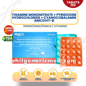 AMCOVIT-B Vitamin B Complex 100Tablets