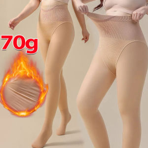 ถุงน่องความหนาอบอุ่นสำหรับผู้หญิงถุงน่องถุงน่องกำมะหยี่ผ้าฟลีซโปร่งแสงเซ็กซี่สำหรับฤดูหนาวกางเกงสตรี