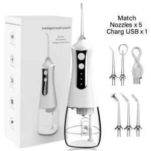 FFALL【【Ready Stock】Japan Import H2ofloss Water Flosser Oral Care For Brace Tooth Cleaner Dental Floss For Braces Portable Electric Cordless Rechargeable Bental Irrigator Fixed Bridge Teeth Oral Irrigator Dental Water Jet h2o Floss