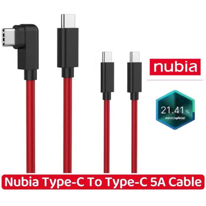 Cáp Dữ Liệu Sạc Nhanh 5A Type-C Sang Type-C Cho Nubia RedMagic Chính ...