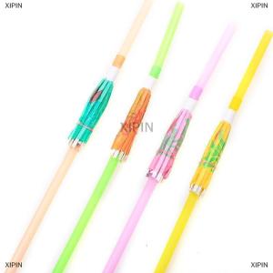 [COD] XIPIN หลอดดูดน้ำค็อกเทลผลไม้ร่มชายหาดปาร์ตี้หลอดดื่มพลาสติก50ชิ้น