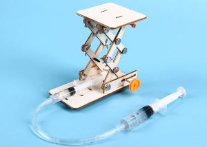 STEM DIY Lift for Kids Science Engineering Robotics Experiment Set Building Assembly Toy For Children Educational Toys [SG STOCK]