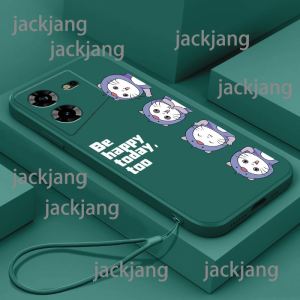 Casing Tecno Pova 5 phone case Silicone TPU phone case esign with the same lanyard