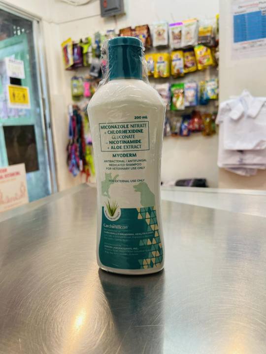 Myoderm Antibacterial/Anti Fungal Shampoo 200ml Lazada PH
