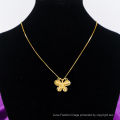 Rantai Leher Perempuan OOTD Viral Fashion Labuh Emas Korea Bangkok Cop Gold Necklace For Women Aesthetic Korean Style For Girls | LIVAS Fashion. 
