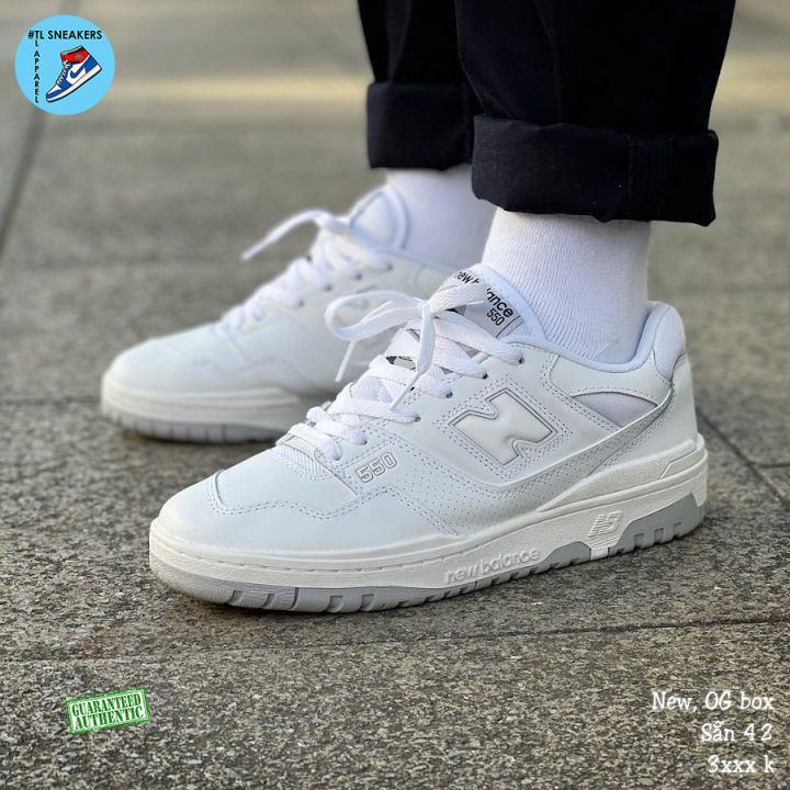 Giày New Balance 550 White Grey (chính hãng)