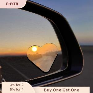 【จัดส่งภายใน 2-3 วัน】 กระจกมองหลังรูปหัวใจน่ารัก1ชุดกระจกมองข้างสำหรับรถยนต์อุปกรณ์เสริมสำหรับ SUVs