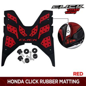 MR.DAVID Honda Rubber Matting Anti-Slip Matting Click V1 V2 V3 V4 125i 150 Motorcycle