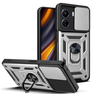 ปกป้องเลนส์กล้องเลื่อนเคสโทรศัพท์สำหรับ Redmi 13C 12C 12 C 13 C Redmi13C C13 4G 2023เคสเกราะกันกระแทกกรอบแข็งป้องกันฝาหลัง