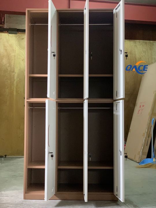 6 doors lockers/lockers/steel lockers/steel lock/lockers(Not Assemble ...