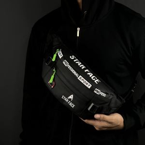 STARFACE - Waistbag Waterproof Bahan Ballon Tas Pinggang Pria