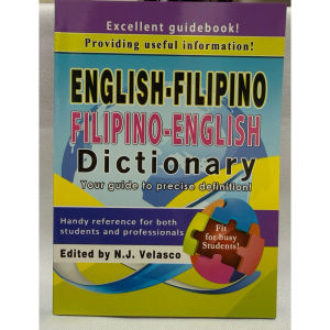 English-Filipino/Filipino-English Dictionary Medium