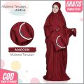 Alula Mukena Terusan/ Mukena Rayon POLOS TERUSAN. 