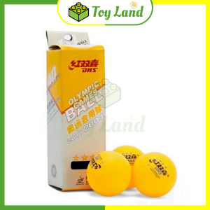 [Hộp 3 Quả] Banh Bóng Bàn DHS 3 Sao 40+ Chất Lượng Chuẩn Thi Đấu Ping Pong Phụ Kiện Thể Thao