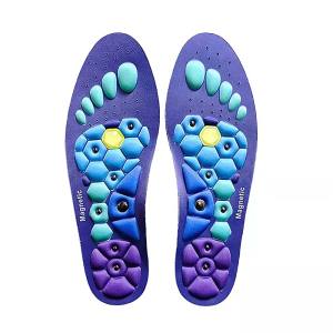 Insoles Magnetic Therapy Foot Acupressure Soles Massage Orthopedic Arch Support EVA Pads Pain Relief Reflexology Improved Blood Circulation Shoe Insole