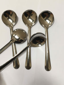 MUỖNG SÚP TRÒN INOX ( 10 cái )