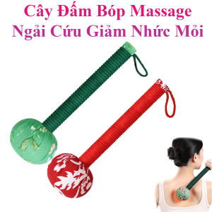 Cây Đấm Bóp Massage Ngải Cứu Giảm Nhức Mỏi Lưu Thông Khí Huyết Dài 26Cm