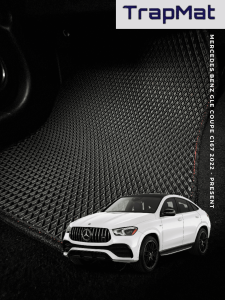 FOR - Mercedes-Benz GLE 2022 TrapMat Customize KARPET KERETA 100% Waterproof Anti Slip Easy to Clean(Front & Rear)