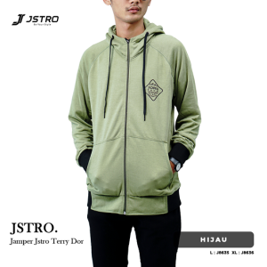 Jstro Jamper Terry Dor Hijau: Pakaian Outdoor Stylish & Nyaman