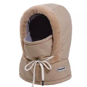 U HOME หมวกกันหนาวเเฟชั่นใหม่ สไตล์เกาหลี เเบบสวมหัว มีสายปรับผูก กันหนาวผู้หญิงผู้ชายสามารถใส่ได้ พร้อมส่ง SH-MZ3001