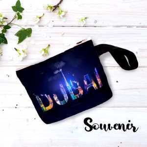 pouch souvenir dubai / dompet koin / pouch make up / oleh oleh travel