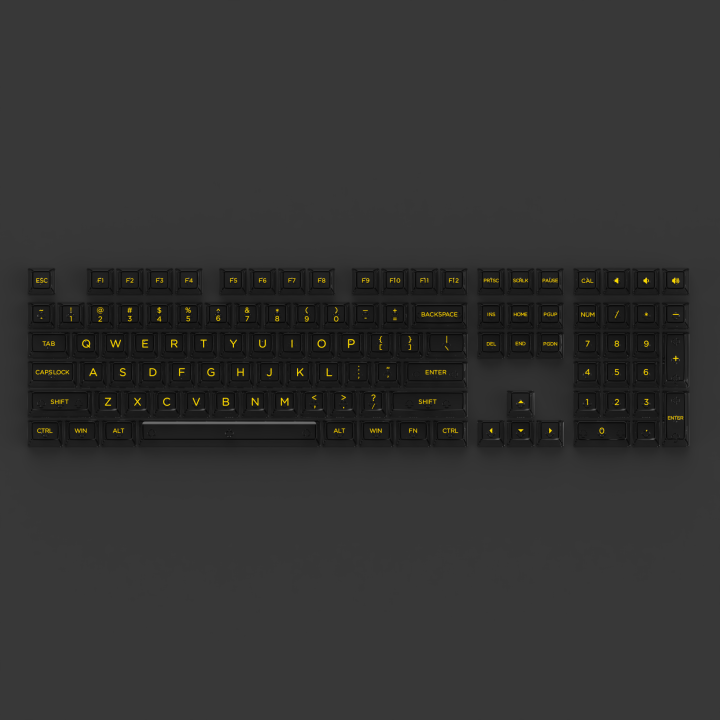 Akko Clear Black V2 Transparent Keycaps Set ASA 155 KEYS | Lazada PH