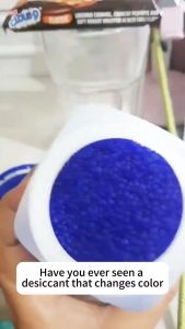 【BUY 1 GET 1 Free 】Blue Orange 500G Silica Gel Moisture Absorber Non-Toxic Desiccant Color-Changing