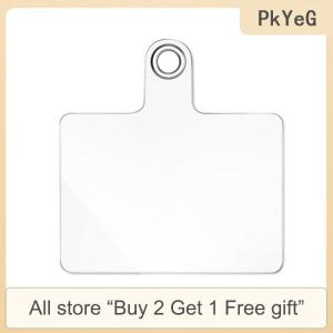 [COD] PkYeG Tool 5 Pcs Mobile Phone Lanyard Patch Male Anti-Lost Fixed Card Phone Clip Transparent Clip Mobile Phone Lanyard Gasket Connection Pendant