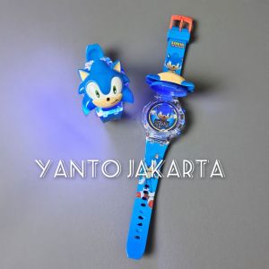 Jam tangan anak laki laki koleksi karakter sonic