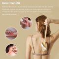 Dry Brushing Body Brush Set of 2, Dry Skin Exfoliating Brush, Handle Back Scrubber for Shower, Dry Brush for Cellulite. 