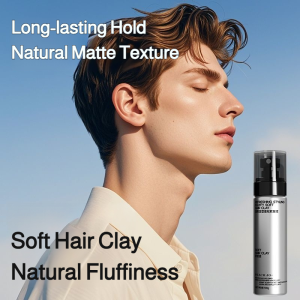 Mens styling hair clay natural styling refreshing fluffy matte cologne styling clay cologne
