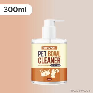 WaggyWaggy Nanovet Pet Bowl Cleaner Dishwashing Liquid 300ml