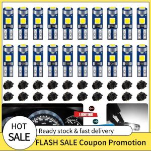 🚗🛵 20pcs 12V CANBUS T5 58 74 286 w1.2w 3030 LED 3smd Wedge LED ánh sáng xe Bảng điều khiển Bảng điều khiển Bảng điều khiển công cụ đèn bóng đèn