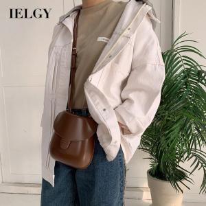 IELGY Túi Yên Ngựa Kiểu Đưa Thư Cổ Điển Phiên Bản Hàn Quốc Túi Đựng Điện Thoại Di Động Dễ Phối Cho Nữ