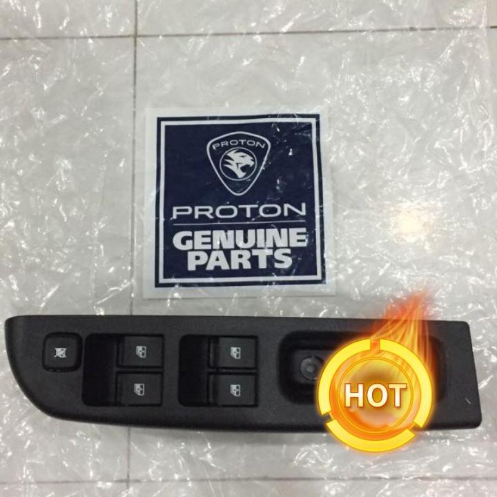 motorcycle accessories ✩ORIGINAL PROTON GENUINE SAGA BLM FLX POWER WINDOW MAIN SWITCH 5 BUTTON (DRIVER SIDE)✯