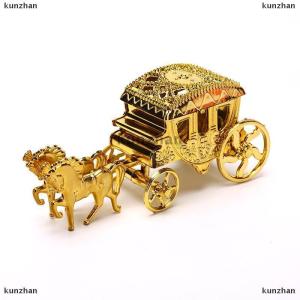 [COD] kunzhan FunnyN Creative European Royal Carriage Exquisite Candy Storage Box Cute Home Dector