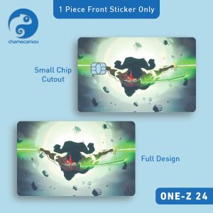 One Piece Roronoa Zoro - Sticker For ATM Bank Credit Debit Access ID Room Key Card Sticker Skin ONE-Z