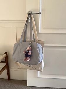 สินค้าใหม่ 2025 กระเป๋าสะพายข้างน่ารักสีพาสเทล ทรงสวยใส่iPadได้ 2 สี N051