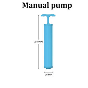 10Pcs Vacuum Storage Bag With Pump Vacuum Sealed Travel Organizer Resealable Vacuum Compressed Bag For Clothing