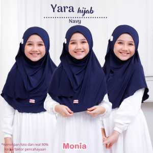 Monia Yara L (7-11 th) Monia Hijab instan bahan Jersey premium | Jilbab pasmina instan monia Jersey permium terbaik