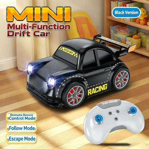 Wireless Remote Control Car Follow Mode Desktop Toy Mini RC Drift Car Birthday Gift For Girls